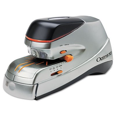 Swingline 48210 Electric Stapler, 70 Sheet Cap, 1/4-Inch -1-1/4-Inch Throat, Silver