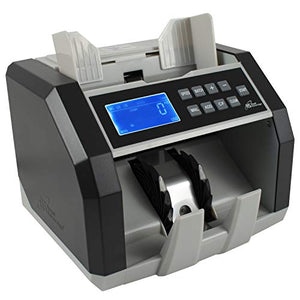 Royal Sovereign High Speed Bill Counter with UV, MG, IR Counterfeit Bill Detector & Front Loader (RBC-ED200)