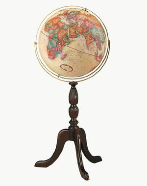 Replogle Globes 22818 16" Cambridge Globe, Antique Walnut