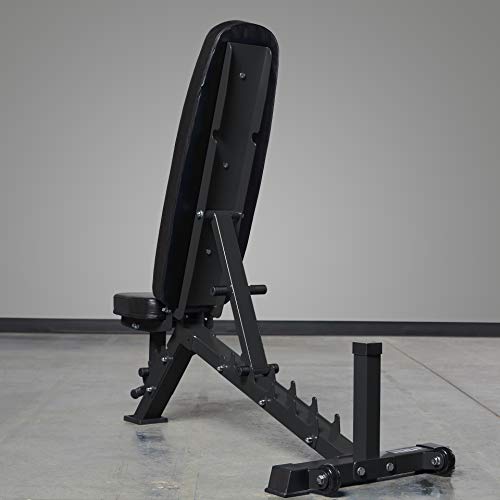 Rep Adjustable Bench, AB-3100 V3 – 1,000 lb Rated for Home And Garage Gym Workouts, Weight Lifting, and Strength Training (Metallic Black)