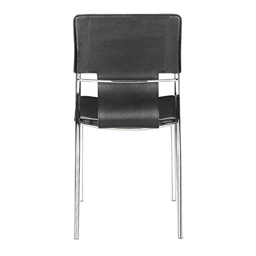 Zuo Trafico Dining Chair (Set of 4), Black