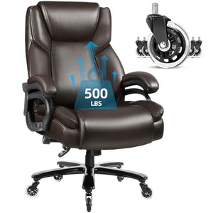 VITESSE 500lbs Heavy Duty Office Chair with Ergonomic Lumbar Support