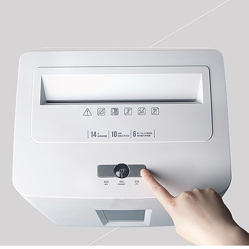 Electric Paper Shredder High Power Portable Low Noise 14L