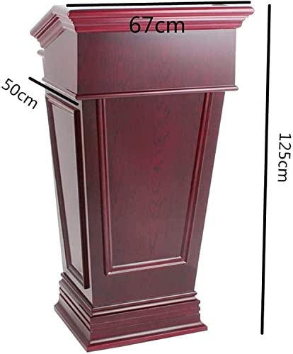 Standing Lectern Podium Solid Wood Conference Reception Desk