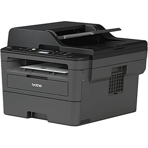 Brother DCP-L2550 All-in-One Wireless Monochrome Laser Printer for Home Office - Print, Scan, Copy - 2400 x 600 dpi, 36 ppm, 128MB Memory, Automatic Duplex Printing, BROAGE 6 Feet Printer Cable