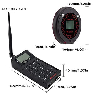 Retekess TD159 Restaurant Pagers Long Range - 10 Waiting Buzzers for Warehouse