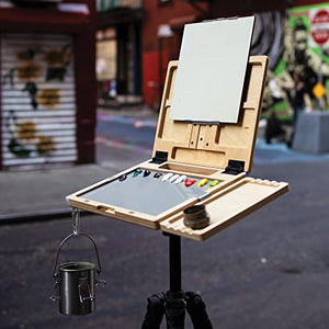 New Wave u.go Plein Air | Anywhere Pochade Box, 8.4"x11.25"x1.25" Inches, Plein Air Easel, Painting Easel, Art Easel