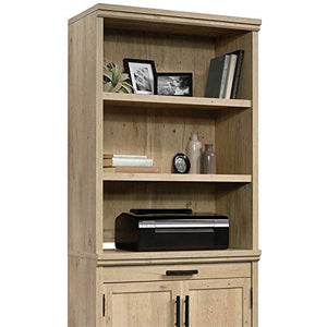 UrbanPro Traditional Engineered Wood Office Library Hutch in Prime Oak