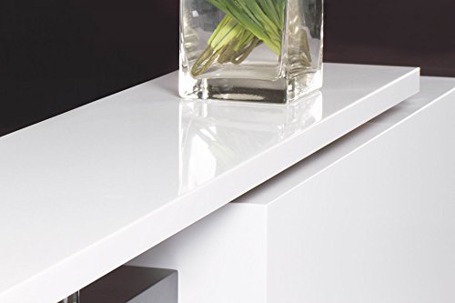 GW FURNITURE Modern Reception Desk (98") with White Quartz Stone Counter-TOP