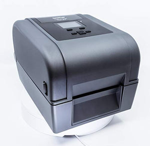 Brother TD-4750TNWB 4-inch Thermal Transfer Desktop Network Barcode and Label Printer for Labels and Barcodes, 300 dpi, 6 IPS, Standard USB 2.0, Serial, Ethernet LAN, Built-in Wi-Fi and Bluetooth