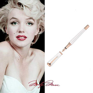 Montblanc 117884 Special Edition Pearl Muses Marilyn Monroe Fountain Pen (M)