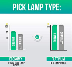 Lutema Platinum Bulb for Runco VideoXtreme VX-55d Projector (Lamp with Housing)