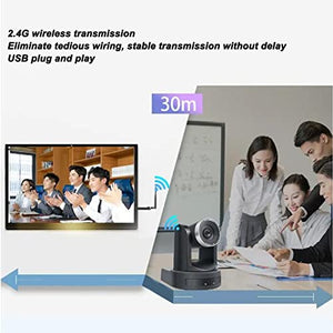 VINGVO PTZ Camera 10X Optical Zoom Wireless Video Conference Camera for Business