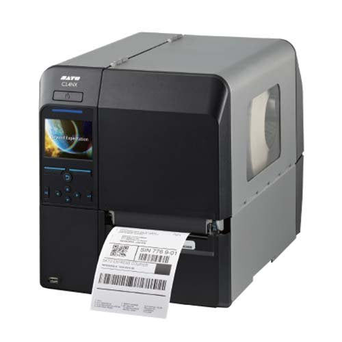 Sato WWCL00061 Series CL4NX High Performance Thermal Printer, 203 dpi Resolution, 10 IPS Print Speed, Serial/Parallel/Ethernet/USB/Bluetooth Interface, 4"