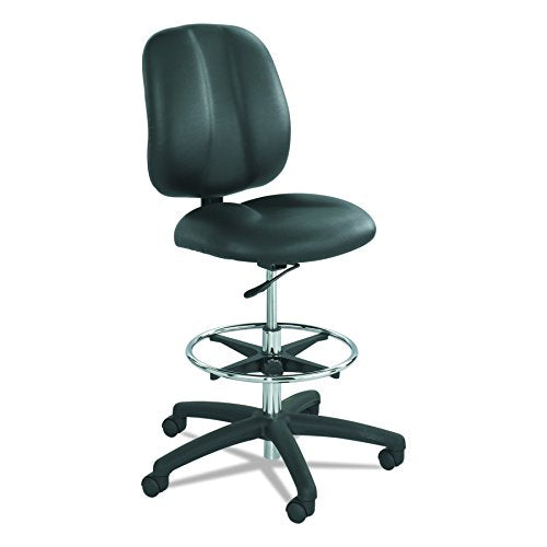 Safco Products Apprentice II Extended-Height Chair 7084BL, Black, Ergonomic, Pneumatic