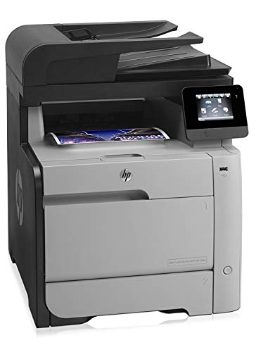 HP M476dw Wireless Color Laser Multifunction Printer with Scanner, Copier, Fax, Amazon Dash Replenishment Ready (Discontinued by Manufacturer), (CF387A) (Certified Refurbished)