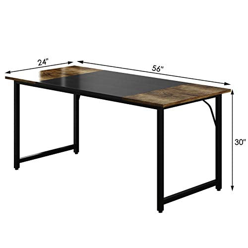 WDT Computer Home Office Writing Desk Splice Board, Black