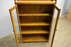 Crafters and Weavers Mission Bookcase/Curio Cabinet - Michael's Cherry