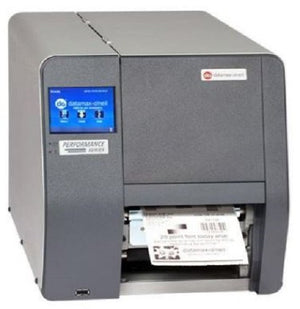 Datamax-O'Neil PAA-00-48000004 P1115 Performance Printer, Direct Thermal/Thermal Transfer, 6 IPS, 300 DPI, USB/LAN, 50 Scalable Font, Media Hanger, Color Touch Screen, 32 MB Flash