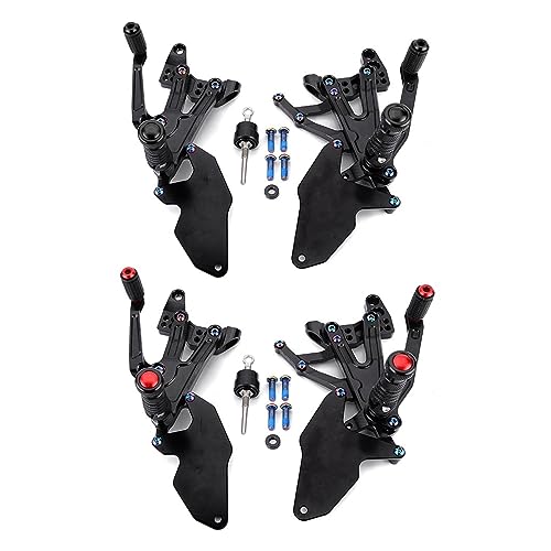 SCMYK Motorcycle V4S V4 2018-2022 Adjustable Rear Set Footrests (Color: 2)