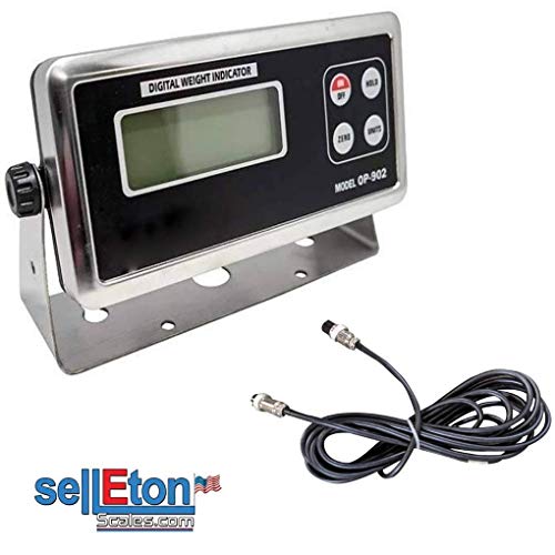 SellEton 48"x48" Non-NTEP Floor Scales, Accurate Pallet Scales with Smart Metal Digital Indicator for Warehouse Shipping and Heavy Duty Industrial Weighing | 10,000lbs x 1 lb
