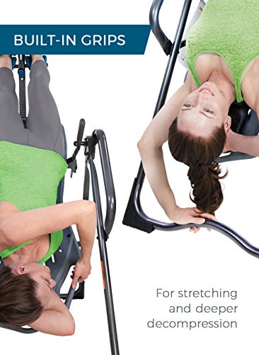 Teeter FitSpine X3 Inversion Table, Deluxe Easy-to-Reach Ankle Lock, Back Pain Relief Kit, FDA-Registered (FitSpine X3)