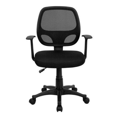 Flash Furniture Mid-Back Black Mesh Computer Chair - Set of 2