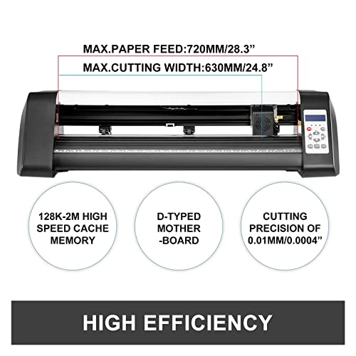 Generic 720mm Vinyl Cutter Machine with Digital Control