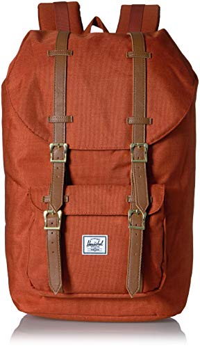 Herschel Little America Laptop Backpack, Red Picante Crosshatch, Classic 25.0L