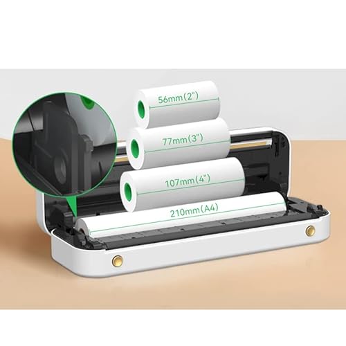 Portable USB Thermal Transfer Paper Printer (D 265x80x45mm)