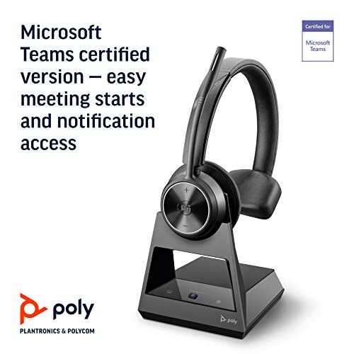 Plantronics Poly Savi 7310-M Wireless DECT Headset - Microsoft Teams Certified