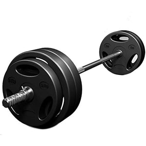 Barbell Plates 66 lbs Barbell Weight Set Barbell Plates - Adjustable Barbells Set with 1.8 Meters Connector Home Gym Fitness Lifting Exercise Workout Strength Training Equipment