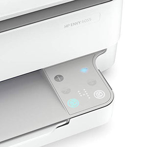 HP ENVY 6055 Wireless All-in-One Printer, Mobile Print, Scan & Copy, Works with Alexa (5SE16A)