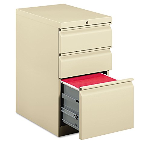 HON 33723RL Efficiencies Mobile Pedestal File - Putty, 22-7/8d