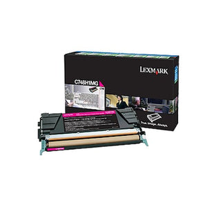 Lexmark C748H1MG Magenta High Yield Return Program Cartridge Toner