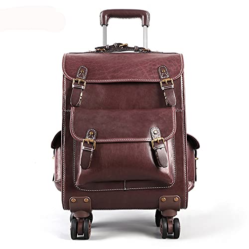 GYZX Trolley Case Universal Wheel Handbag Multifunctional Suitcase Business Suitcase Large (Color : A, Size : 46 * 35 * 21cm)