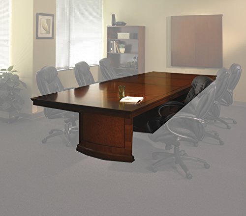 Mayline Group Sorrento Conference Room Table 12ft Bourbon Cherry Veneer