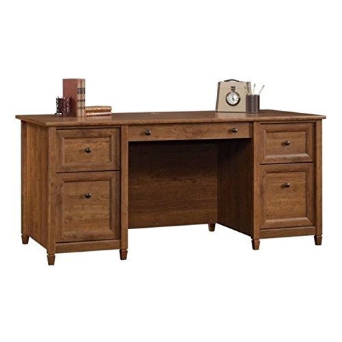 Bowery Hill Computer Desk in Auburn Cherry