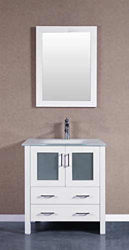 30" Bosconi AW130EWGU Single Vanity