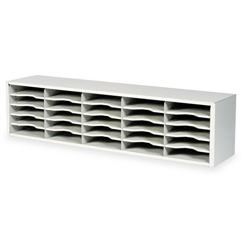 Safco Products FBA E-Z Sort Sorter Module 7751GR, Gray Powder Coat Finsih, Heavy-Gauge Steel Construction, Eco-Friendly