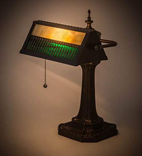 Gothic Mission Banker's Lamp