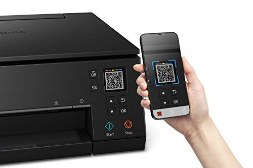 Canon Pixma TS6320 Wireless All-In-One Photo Printer with Copier, Scanner and Mobile Printing, Black, Amazon Dash Replenishment