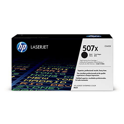 HP 507X Black High Yield Toner
