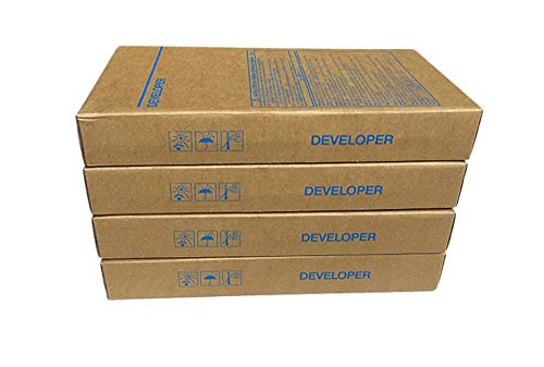 Printer Replacement Parts Color Developer Iron Powder Dv711 Compatible for Konica C654 C652 C552 C452 - 4pc/Set