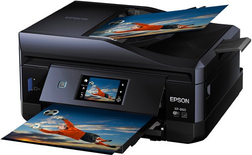Epson Expression Photo XP-860 Wireless Color Photo Printer with Scanner and Copier, Amazon Dash Replenishment Enabled