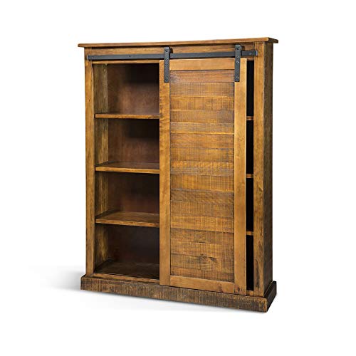 Sunny Designs Santa Fe Barn Door Bookcase