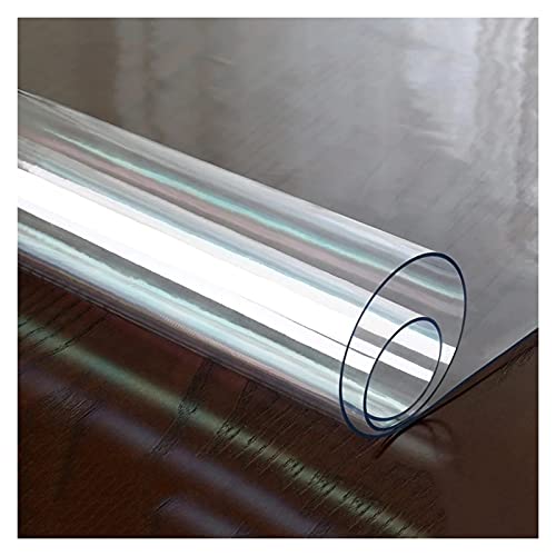 ZWYSL Hard Floor Protector Chair Mat for Office Desk Chairs - Clear PVC, Waterproof, Scratch Resistant - 180x250cm