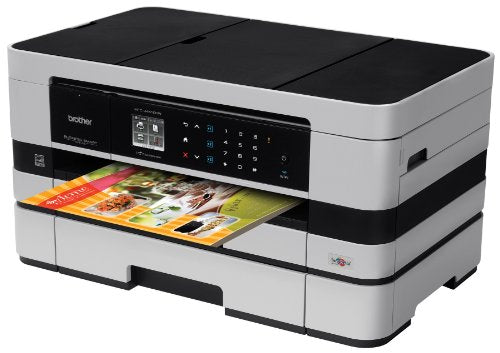 Brother Printer BusinessSmart MFC-J4610DW Wireless Color Photo Printer with Scanner, Copier and Fax, Amazon Dash Replenishment Enabled