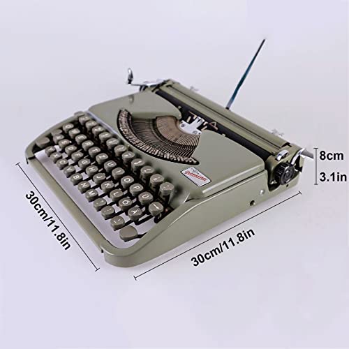 Amdsoc Germany Classic Old Fashioned Typewriter - Literary Gift - 30 * 30 * 8CM