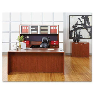 United Stationary Alera Valencia Series Straight Desk Shell, 71w X 35 1/2d X 29 5/8h, Med Cherry